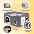 thumbnail image 3 of Temporizador de temperatura ajustable Heeyoo para gatos con calefacción para interiores, 3 of 8