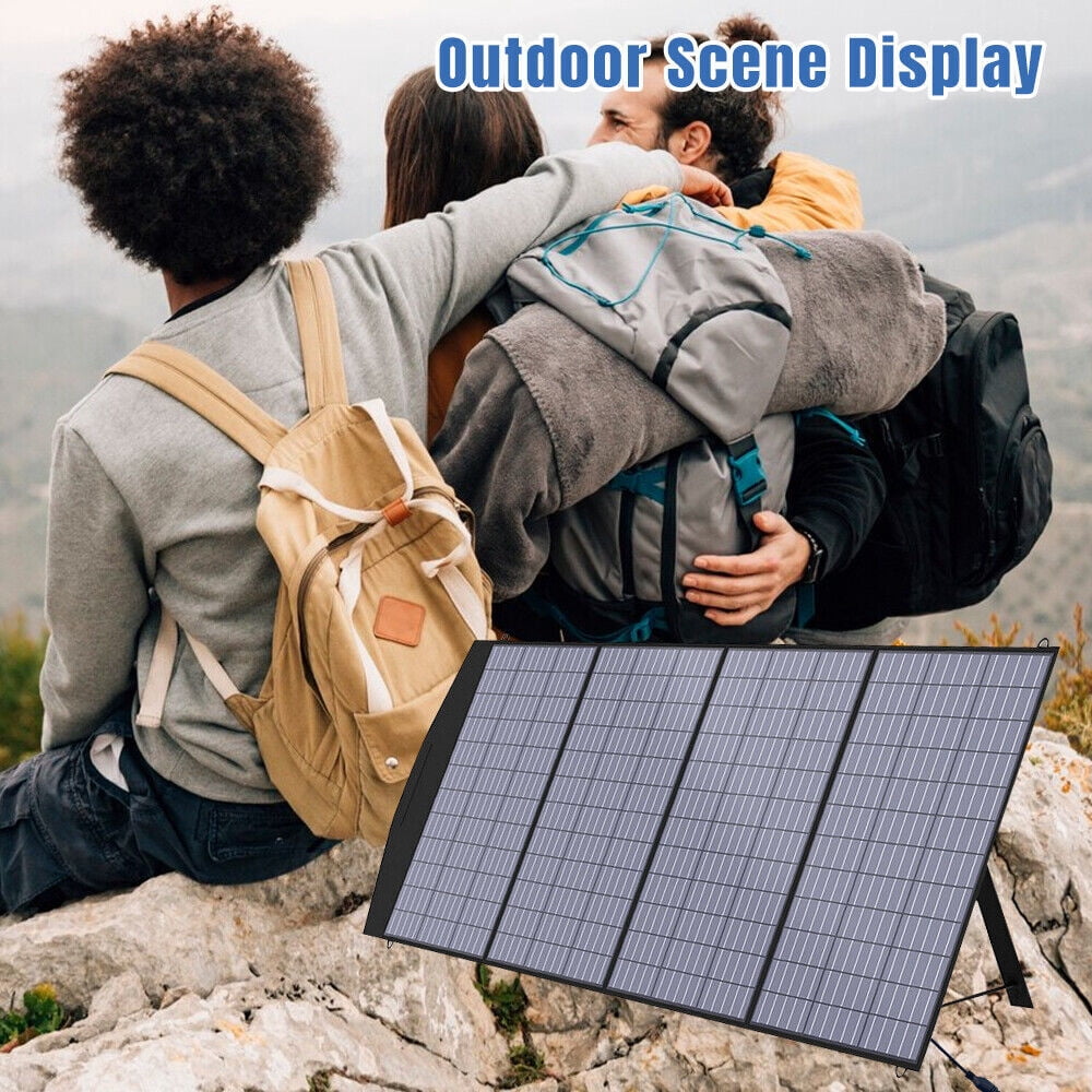 Portable Monocrystalline Solar Panel,Kepeak 200W Foldable Monocrystalline Solar Charger, Efficiency Solar Panel with MC4 Output, IP67 Waterproof for Power Stations, Camping, Hiking, Off-Grid