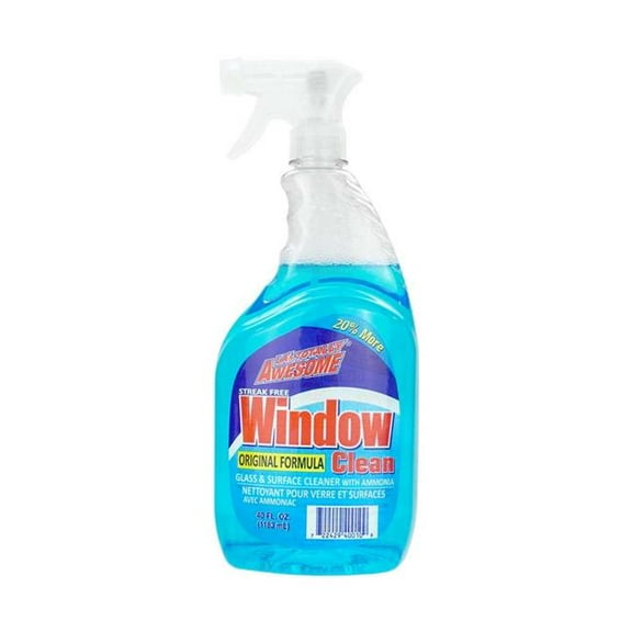 DDI 2379766 Awesome Glass Cleaner, 40 oz - Case of 9