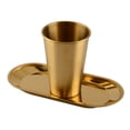 thumbnail image 2 of Taza de Cerveza de Acero Inoxidable Sunnimix Color Oro, 2 of 6