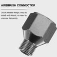 thumbnail image 2 of MasteelfCA 1 Set/7PCS Airbrush Adapter Quick Connect Disconnect Connector for Airbrush Hose, 2 of 8