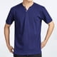 thumbnail image 1 of pstuiky camiseta de hombre, Blusa deportiva informal de manga corta con cuello en V para hombre camisetas de hombre xxl, 1 of 3
