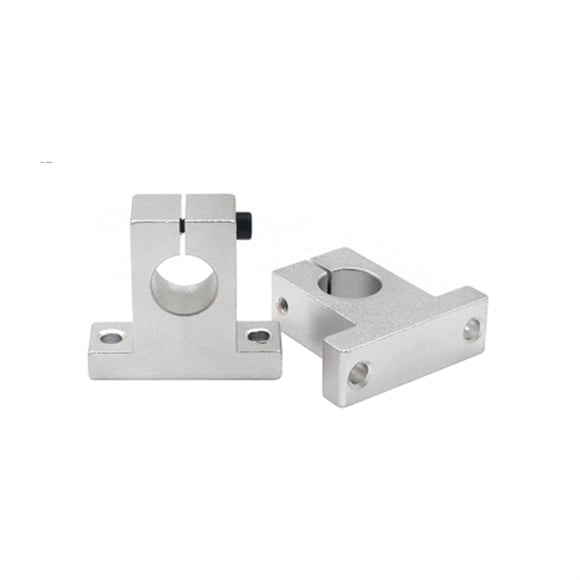 4pcs-8mm/10mm/12mm/13mm/16mm/20mm Sk8 Sh8a Ball Bearing Thrust For rod bearing Linear Rail Shaft Support X-y-z Table CNC ,Low Friction