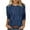 Navy#womens tops short sleeve, variant on Moxiu 3/4 Sleeve Tshirts Shirts for Women Vintage Flowers T Shirt Crew Neck Going Out Tops Elbow Length Sleeve Graphic Tees 2025 Army Green,XL