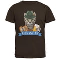 thumbnail image 1 of Oktoberfest Funny Cat Let's Get Lit Mens T Shirt, 1 of 1