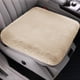thumbnail image 1 of Xihbxyly Cojín para Asiento Delantero de Coche, Tela Sintética Suave, Cálido Protector de Invierno, Respaldo Antideslizante, Fácil Instalación, Ajuste Universal, Ideal para Coche, Hogar y Oficina, Ta, 1 of 3