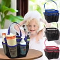thumbnail image 3 of Usbinx Life Quick Dry Mesh Shower Caddy Tote with 8 Pockets College Dorm Gym Portable Hanging Organizer, 3 of 7