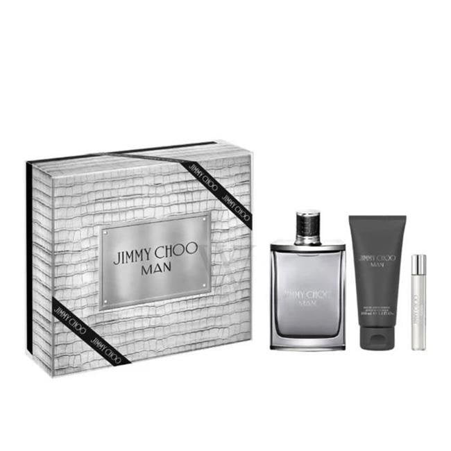 Jimmy Choo Jimmy Choo Man Cologne Gift Set for Men, 3 Pieces