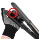thumbnail image 5 of 1 par de guantes resistentes al calor, guantes para permanente, guantes de cocina, suministros para rizador de pelo para mujeres y hombres (negro), 5 of 6