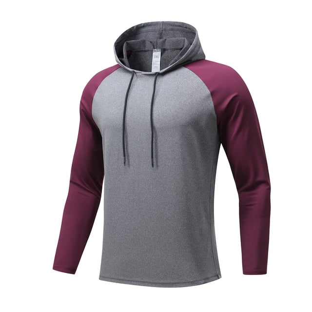 AherBiu Sweat à Capuche pour Hommes, Séchage Rapide, Léger, Extérieur