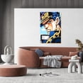 thumbnail image 2 of Lienzo decorativo JoJo's Bizarre Adventures Kujos Jotaros Anime, 2 of 2
