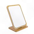 thumbnail image 1 of Rectangular Wooden Makeup Mirror with Adjustable Stand and Folding Design Cosmetic Table Mirror for Home Use, 1 of 5