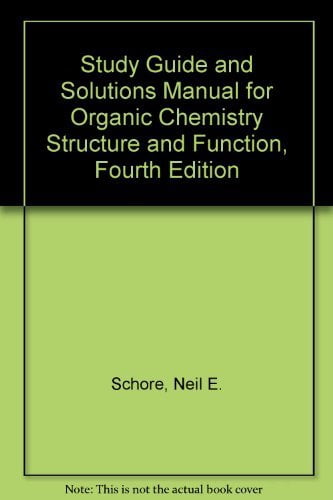 Pre-Owned Study Guide And Solutions Manual for Organic Chemistry, 4e ...
