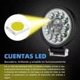thumbnail image 3 of 2pcs Faros Auxiliares Led Para Moto Auto De Luz Spot Rgb 36w, 3 of 8