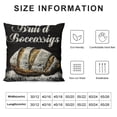 thumbnail image 5 of Qinduosi , That This House May Never Know Hunger Throw Pillow Covers Funny Quotes Linen Farmhouse Pillow Covers Decorative Home Decor Accent Pillows Case for Living Room Couch Sofa Decor, 5 of 5