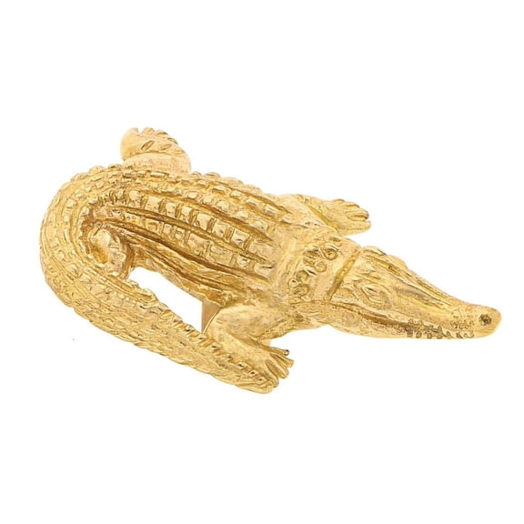 YIGSECU Cabinet Pull Metal Dressers Knob Small Alligator Shape Drawer Door Pulls Handles Kitchen Bedroom Furniture Hardware