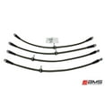 thumbnail image 2 of AMS Performance 08-15 Mitsubishi EVO X Stainless Steel Brake Lines (4 Lines), 2 of 3