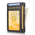 thumbnail image 2 of Cartera Buffway, delgada y minimalista, de piel con bloqueo RFID, 2 of 8