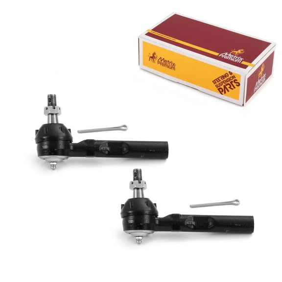 Metrix Premium Chassis Parts - 2 PC Front Outer Tie Rod End Kit Fits 1995-2005 Chevrolet Cavalier, 1995-2005 Pontiac Sunfire, Replacement ES3374RL