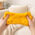 thumbnail image 2 of Fake Cheese Stress Relief Toy, 4 Inch Ultra Soft Slow Rising Jumbo Squishy Cheese Squeeze Toys, Clay Filler Sensory Toy for All Ages, 2 of 9