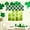 D, variant on Anhility St. Patrick's Day Kitchen Curtains Valances 51.97×17.72in Embroidered Green Window Valance for Bedroom Bathroom Living Room Party Decor