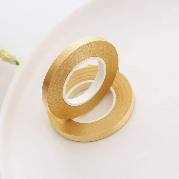 XmhyTop-A 2 Rolls Curling Ribbons for Gift Wrapping, Balloon String, Florist Art Craft Decor,1/5" Wide, 11 Yards Per Roll,Gold