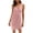 Pink, variant on IROINNID V-Neck Sundress For Women Summer Causal Sleeveless Gorgeous Deep V-Neck Party Mini Dress Comfort Waist Dress