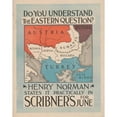 thumbnail image 3 of L. Fred Hurd 12x14 Black Modern Framed Museum Art Print Titled - Do You Understand the Eastern Question, Henry Norman States it Practically in Scribner's for June (1890), 3 of 5