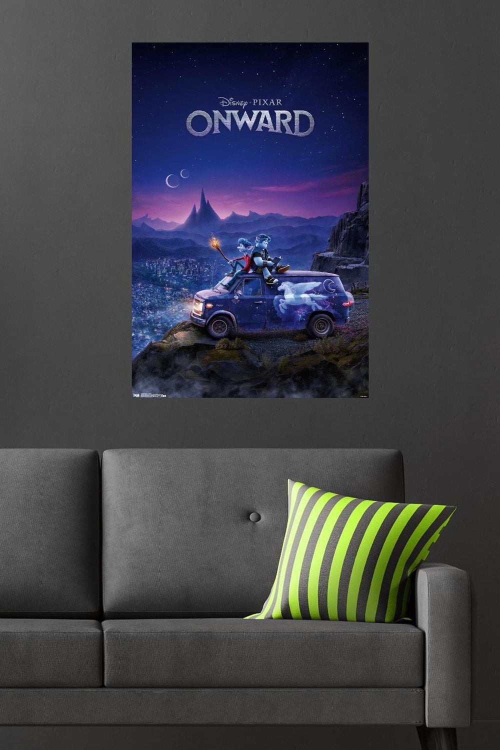 Disney Pixar Onward - Teaser Wall Poster, 22.375" x 34"