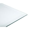 thumbnail image 2 of 50x18" 6mm Rectangular Glass Top Clear, 2 of 4