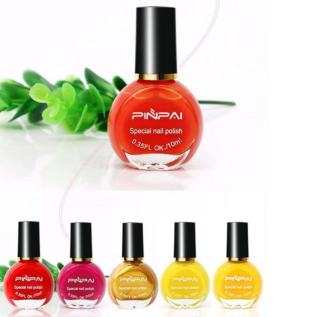 Vernis à Ongles Pelable Laque Art Base Imperméable Colle à Ongles Inodore Estampage à Ongles Vernis Sec Manucure DIY Art