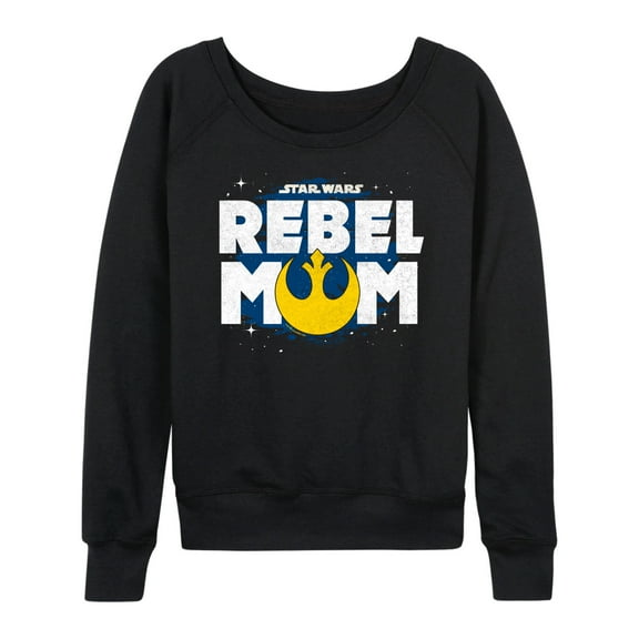 Star Wars - Rebel Mom - Women's French Terry Pullover Sweatshirt
