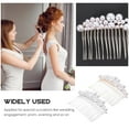 thumbnail image 4 of 2 Pcs Comb Girls Barrettes for Hair Bridal Accessory Clips Metal Japanese and Korean Wedding Alloy Women's Bride, 4 of 6