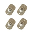 thumbnail image 4 of Monstrate Paquete de 4 ruedas autoadhesivas, caja de almacenamiento de muebles adhesivos de 360 grados, Mini polea de de bajo ruido, cuentas de Type2 NO2, 4 of 6