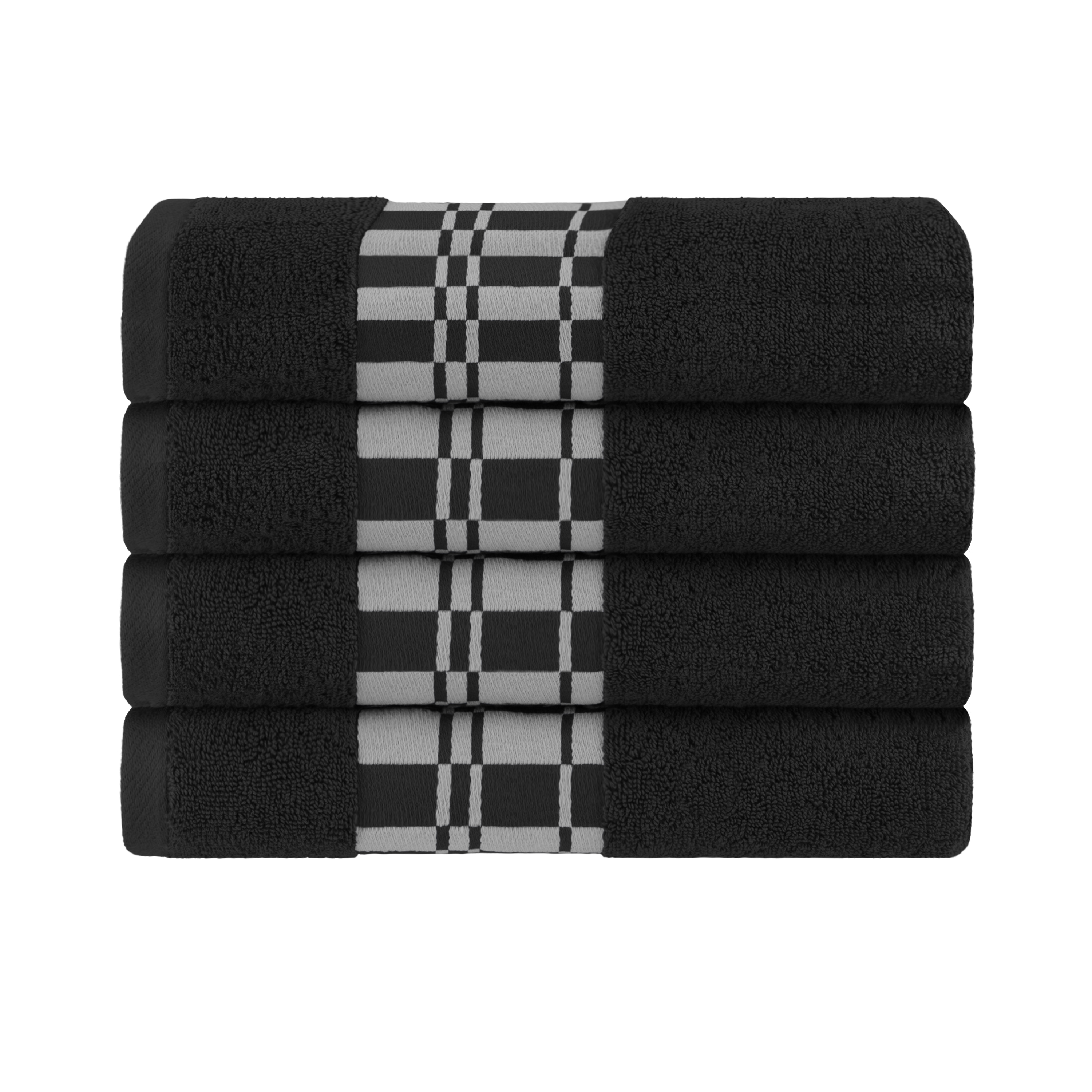 Home Republic - Eclipse Towel Black & White - Bathroom - Towels