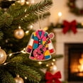 thumbnail image 4 of Parton Home Decor Dolly Christmas Figurine, Country Music Theme Christmas Tree Ornaments Holly Holiday Hanging Xmas Tree Decoration, Style-E, 4 of 5