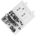 thumbnail image 1 of Abrazaderas de tubo con almohadilla de goma, juego de 47 abrazaderas para cables, abrazaderas para cables, abrazaderas de goma, las mejores de su clase, 1 of 12