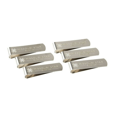

2Pc Missouri Star Quilt Co. Missouri Star Stainless Steel Companion Clips