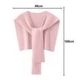 thumbnail image 4 of Women's Open Front Poncho Cape Wrap Cardigan Scarf Soft Warm Pashmina Style Shawl For Fall And Winter, 4 of 7