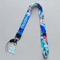 thumbnail image 3 of 2Pcs Frozen and Tangled princess Cartoon Badge Keychain Lanyard ,ID Badge Holder, Cell Phone and Charms Neck Strap., 3 of 4