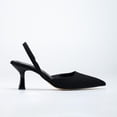 thumbnail image 1 of Rae - Zapatos de tacón bajo con tira trasera negros negro 6.5, 1 of 5