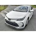 thumbnail image 5 of Corolla Front Bumper Splitter Carbon Fiber Look Sport Style Front Bumper Protector For Toyota Corolla 2019-2022 Car Accessories, 5 of 7