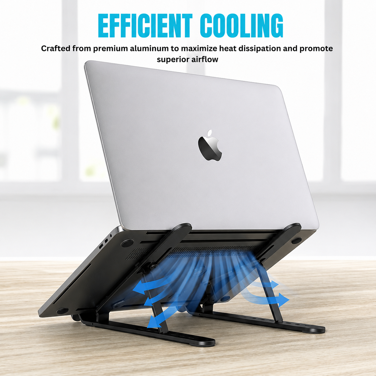 VerdeVida Portable Laptop Stand, Aluminum, Foldable photo 2