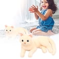 thumbnail image 3 of Realistic Soft Cat Toy Generous Cute Stuffed Animal For Kids Toddlers 3 Year Old Children, 3 of 8