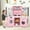 Pink, variant on Arlopu Kids Corner Kitchen Playset Wooden Chef Play with Stove, Water Dispenser, Cutting Board