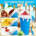 thumbnail image 2 of Slushy Cup, Slushie Maker Cup Granita Frozen Magic Smoothie Granita Cup DIY Slush Ice Maker, Freezing Cup (Blue), 2 of 4