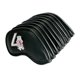 thumbnail image 2 of Cubierta de cabeza de hierros de golf Soledad 9 Unids PU cuero Impermeable negro, 2 of 10