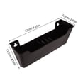 thumbnail image 2 of 1 Set Of Wall Mounted File Organizer Rack Wall Pamphlets Holder File Paper Display Rack Clear Hanging Wall Rack Document Storage Rack, 2 of 9
