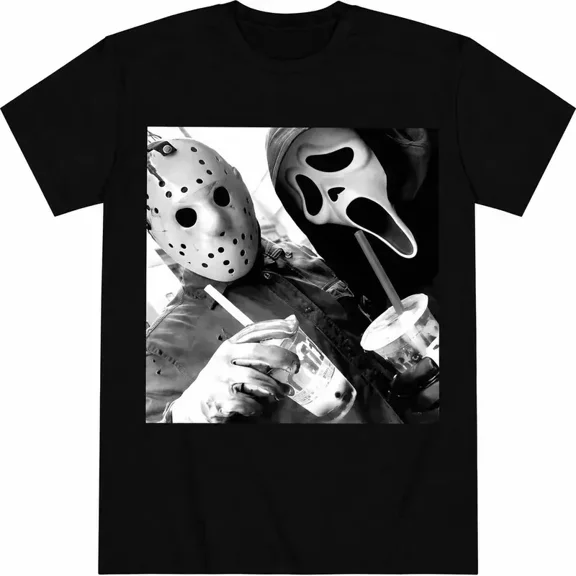 Ghost Face T-shirt, Fun Halloween Unisex T-shirt For Fan