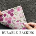 thumbnail image 6 of Pink Pioneer Flower Pattern Door Rugs,Washable Non Slip Door Mats Indoor,Decorative Door Mats,Entry Mat Indoor for Entrance,Bedroom,Kitchen,Bathroom,16"x24", 6 of 6